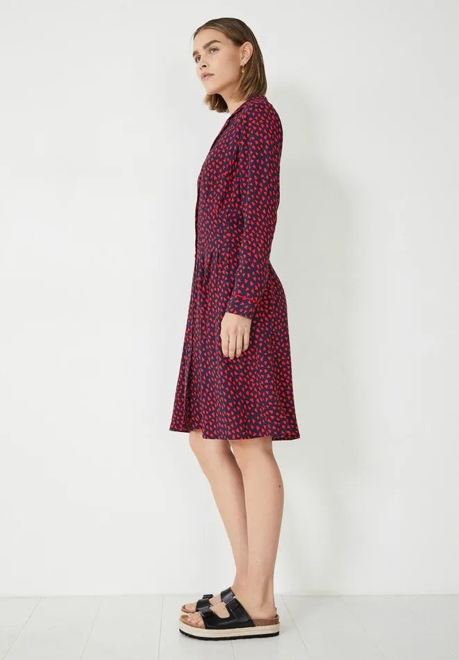 Hush Dresses Women Indiya Mini Dress Hearts Navyred Hush Dresses Women Indiya Mini Dress Hearts Navyred