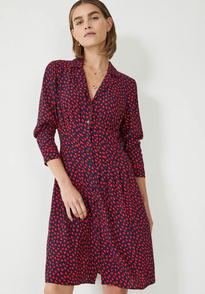 Hush Dresses Women Indiya Mini Dress Hearts Navyred Hush Dresses Women Indiya Mini Dress Hearts Navyred