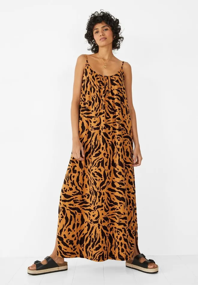 Hush Dresses Women Jennifer Maxi Beach Dress Tiger Print Hush Dresses Women Jennifer Maxi Beach Dress Tiger Print
