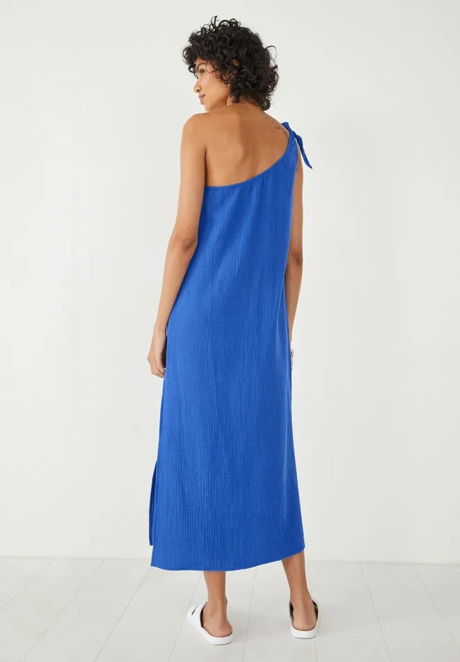 Hush Dresses Women Orla One Shoulder Dress Bright Blue
