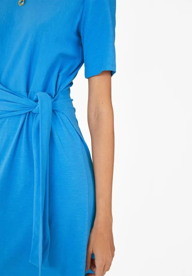 Hush Dresses Women Suzie Midi Jersey Dress Bright Blue