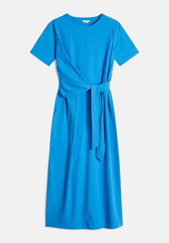 Hush Dresses Women Suzie Midi Jersey Dress Bright Blue