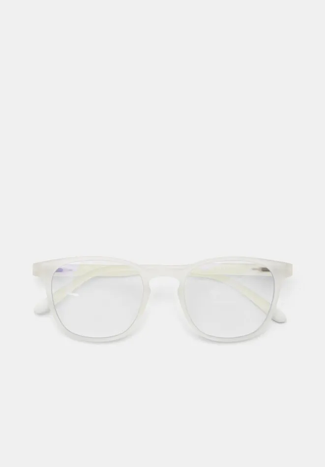 Hush Glasses Women Barner Dalston Reading Glasses Ecru