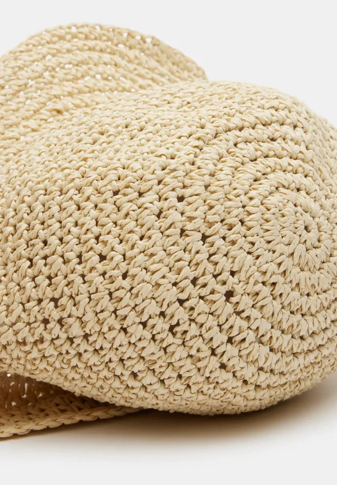 Hush Hats Women Remy Raffia Bucket Hat Natural Hush Hats Women Remy Raffia Bucket Hat Natural