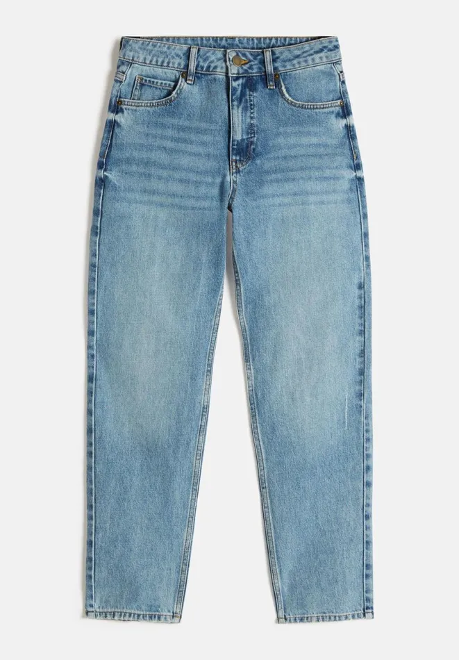 Hush Jeans Women Andie Straight Leg Jeans Authentic Light Wash Hush Jeans Women Andie Straight Leg Jeans Authentic Light Wash