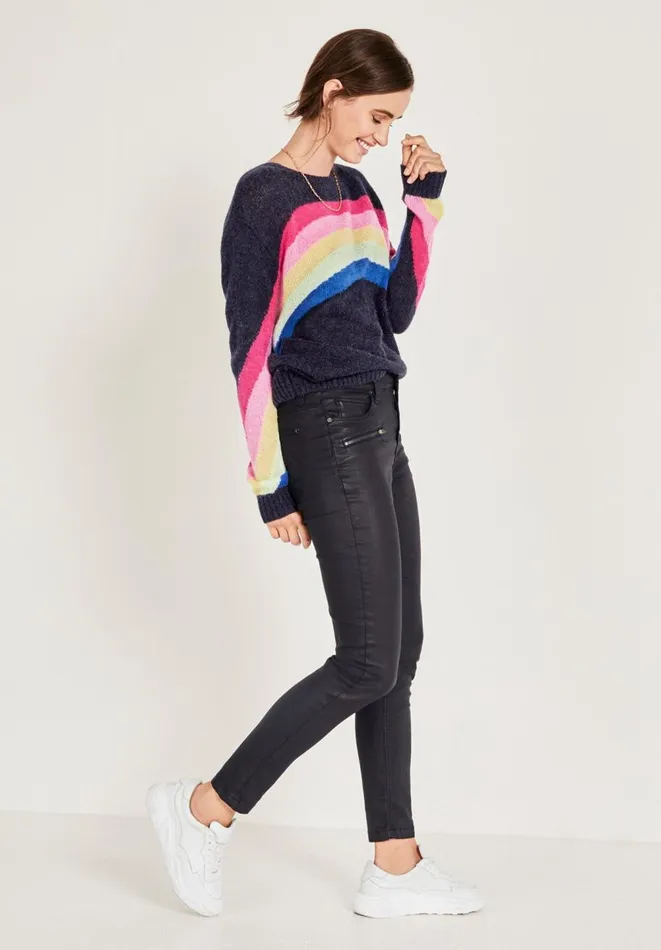 Hush Jeans Women Coated Jeans Midnight Hush Jeans Women Coated Jeans Midnight