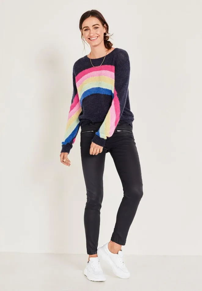 Hush Jeans Women Coated Jeans Midnight Hush Jeans Women Coated Jeans Midnight