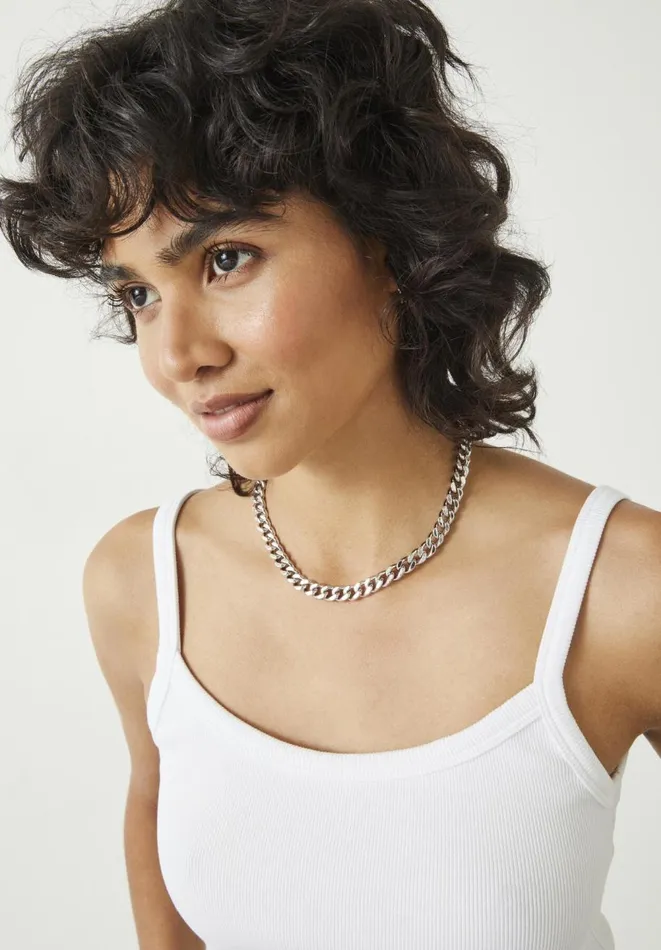 Hush Jewellery Women Vivienne Curb Chain Necklace Gunmetal Hush Jewellery Women Vivienne Curb Chain Necklace Gunmetal