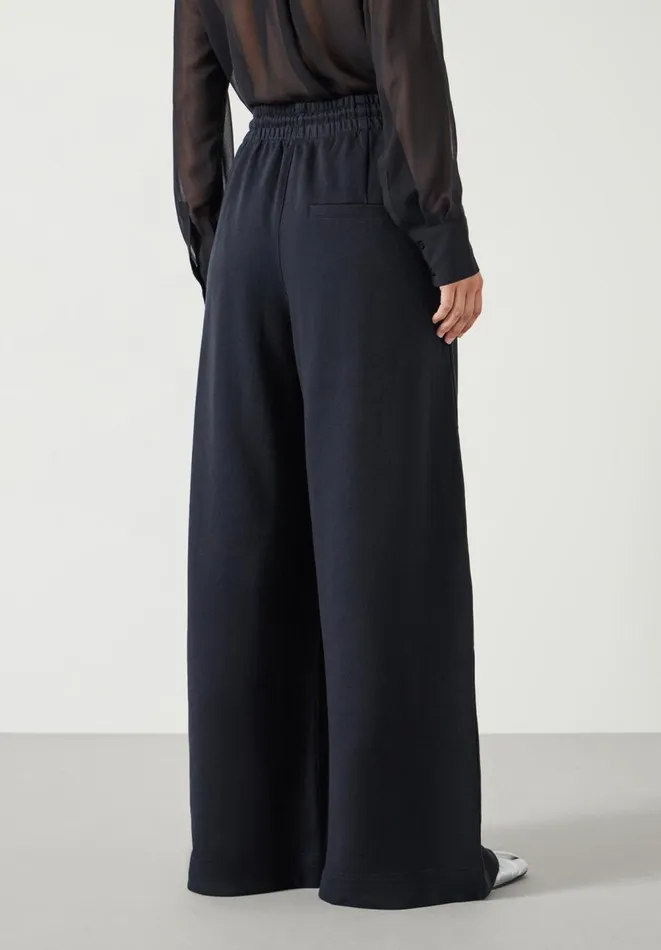 Hush Joggers and Leggings Women Taylor Wide Leg Jogger Black Hush Joggers and Leggings Women Taylor Wide Leg Jogger Black