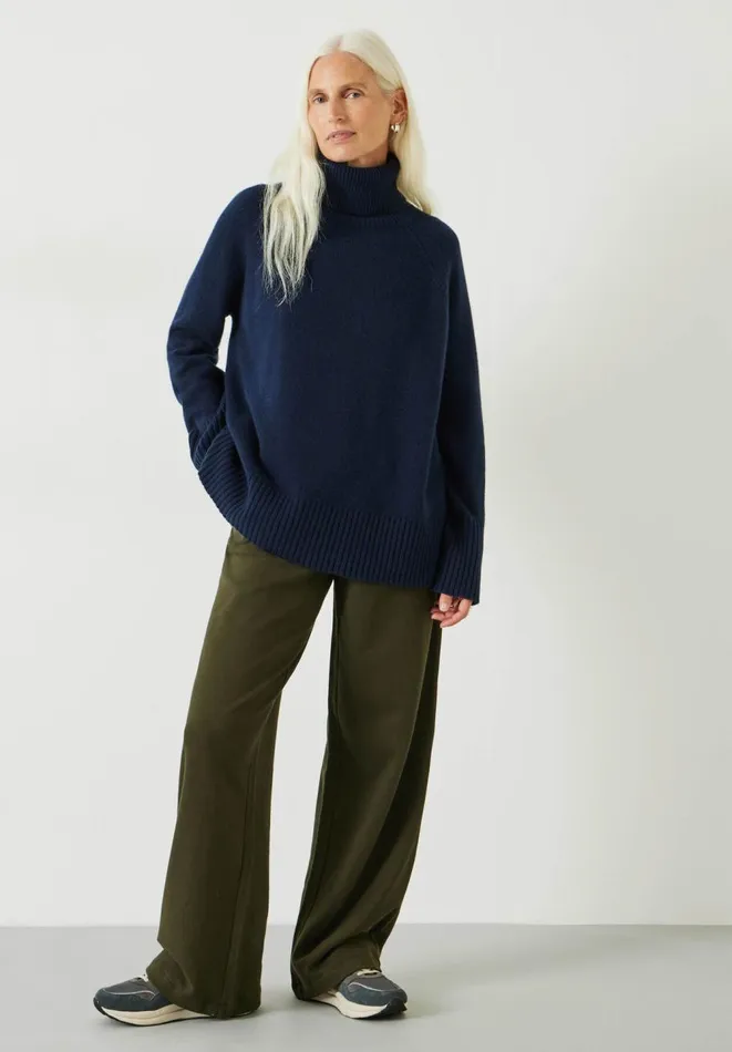 Hush Joggers and Leggings Women Theo Tailored Jersey Trousers Olive
