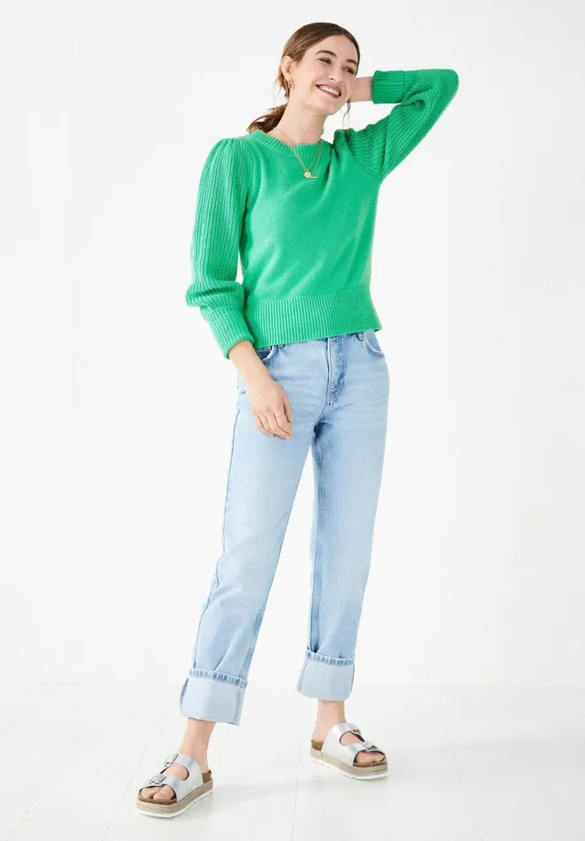 Hush Jumpers and Cardigans Women Brea Ribbed Jumper Mint Green