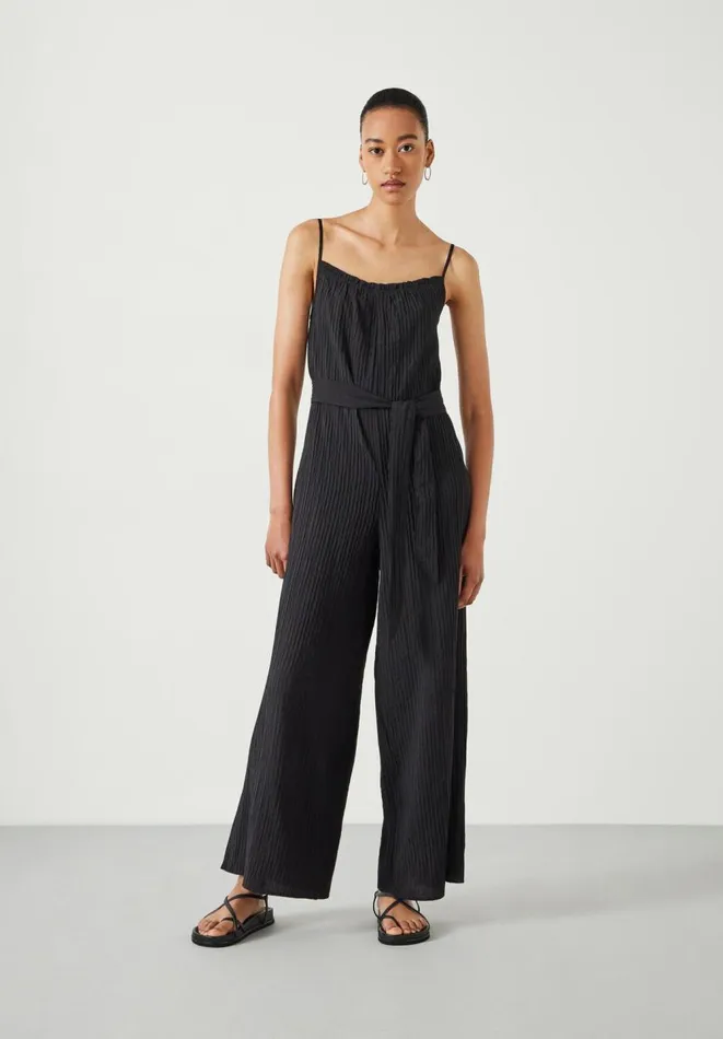 Hush Jumpsuits Women Lofty Wide Leg Jumpsuit Black