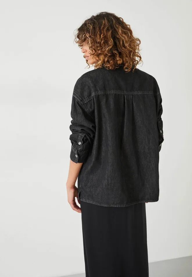 Hush Shirts and Blouses Women Daya Denim Shirt Washed Black