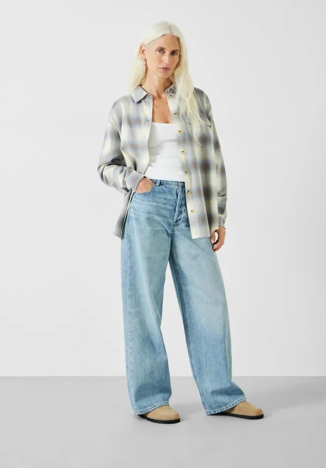 Hush Shirts and Blouses Women Enya Checked Cotton Shirt Soft Woven Check Hush Shirts and Blouses Women Enya Checked Cotton Shirt Soft Woven Check