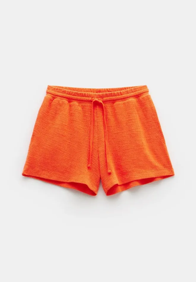 Hush Shorts Women Tania Textured Shorts Orange
