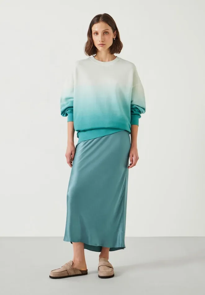 Hush Skirts Women Allie Satin Skirt Arctic