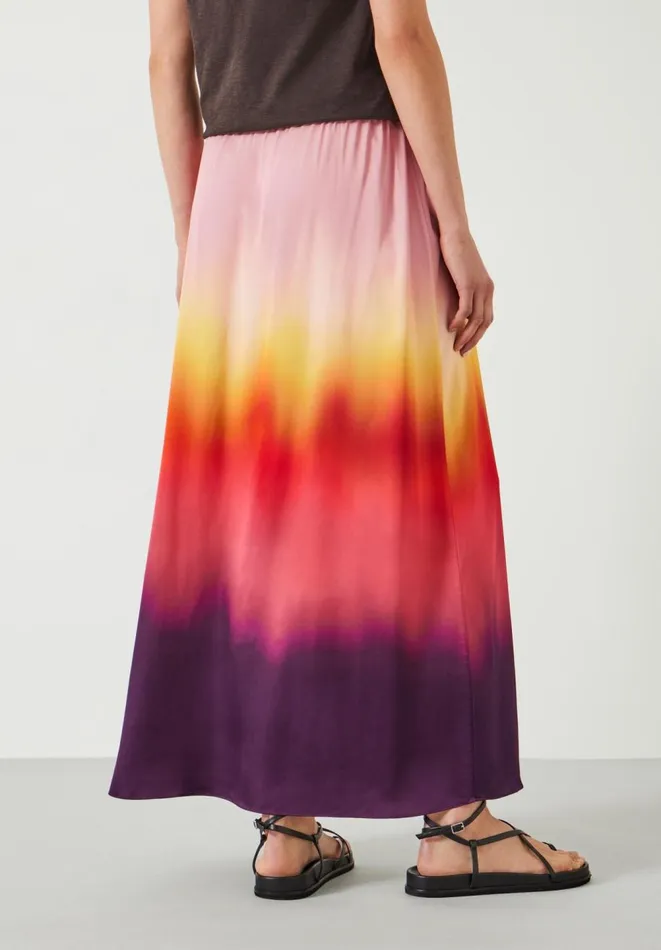Hush Skirts Women Avery Ombre Maxi Skirt Sunset Ombre Hush Skirts Women Avery Ombre Maxi Skirt Sunset Ombre