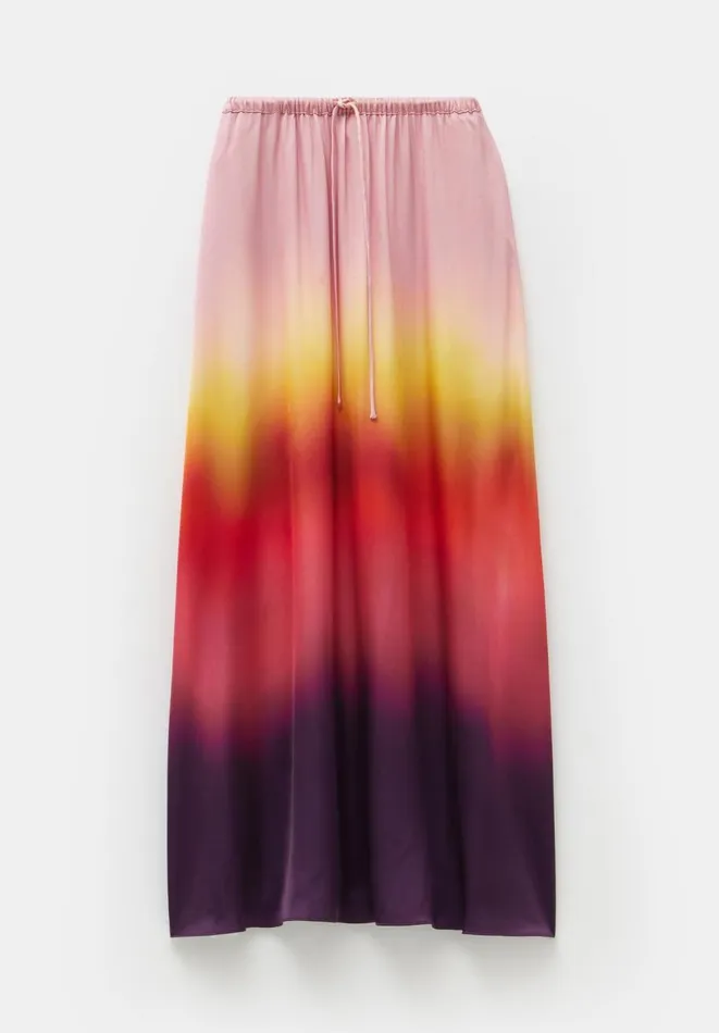 Hush Skirts Women Avery Ombre Maxi Skirt Sunset Ombre Hush Skirts Women Avery Ombre Maxi Skirt Sunset Ombre