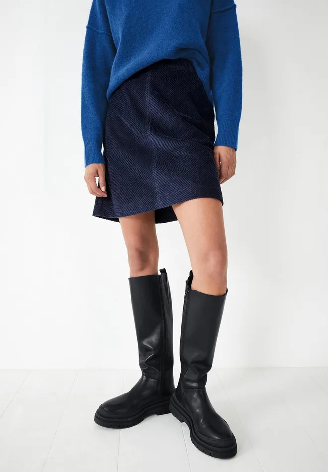 Hush Skirts Women Lula Corduroy Mini Skirt Navy Hush Skirts Women Lula Corduroy Mini Skirt Navy