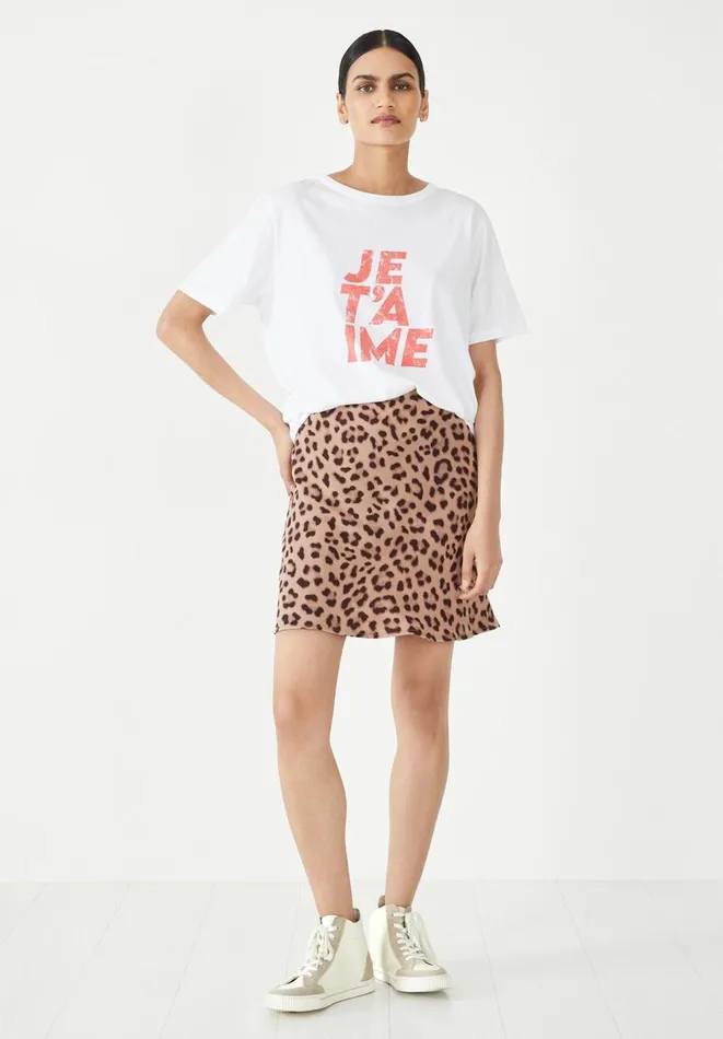 Hush Skirts Women Sana Mini Skirt Soft Animal Natural