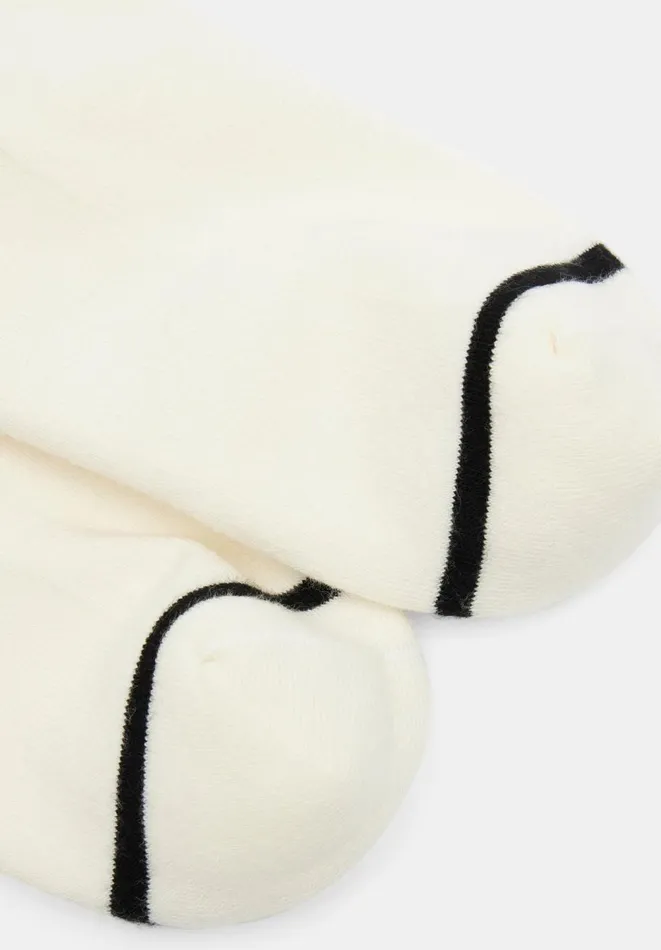 Hush Socks and Tights Women Nell Stripe Sports Sock Whiteblack Stripe Hush Socks and Tights Women Nell Stripe Sports Sock Whiteblack Stripe