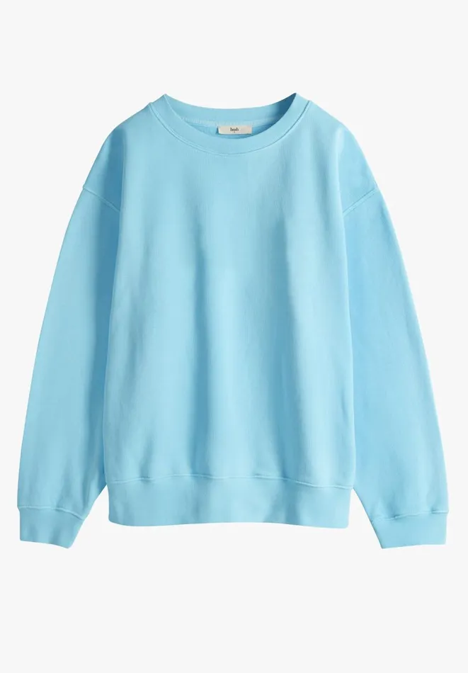 Hush Sweatshirts and Hoodies Women Emett Cotton Relaxed Sweatshirt Light Blue