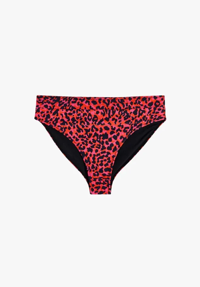 Hush Swimwear and Beachwear Women Classic Bikini Bottoms Orangepink Leopard Hush Swimwear and Beachwear Women Classic Bikini Bottoms Orangepink Leopard