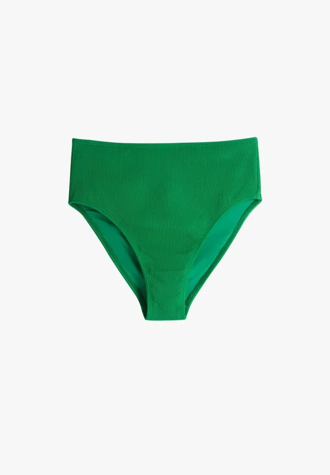 Hush Swimwear and Beachwear Women Heather High Waisted Bikini Bottoms Green Hush Swimwear and Beachwear Women Heather High Waisted Bikini Bottoms Green