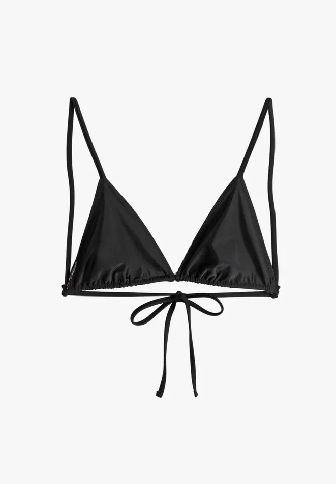 Hush Swimwear and Beachwear Women Triangle Bikini Top Dark Graphic Floralblack Hush Swimwear and Beachwear Women Triangle Bikini Top Dark Graphic Floralblack
