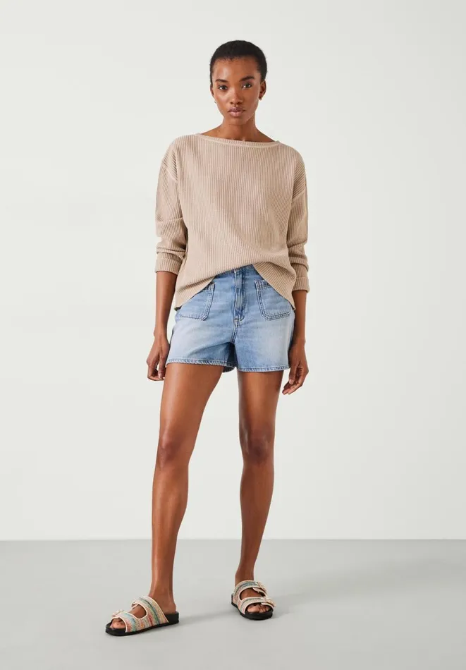 Hush Tops and Tshirts Women Faye Textured Waffle Top Seneca Rock Hush Tops and Tshirts Women Faye Textured Waffle Top Seneca Rock