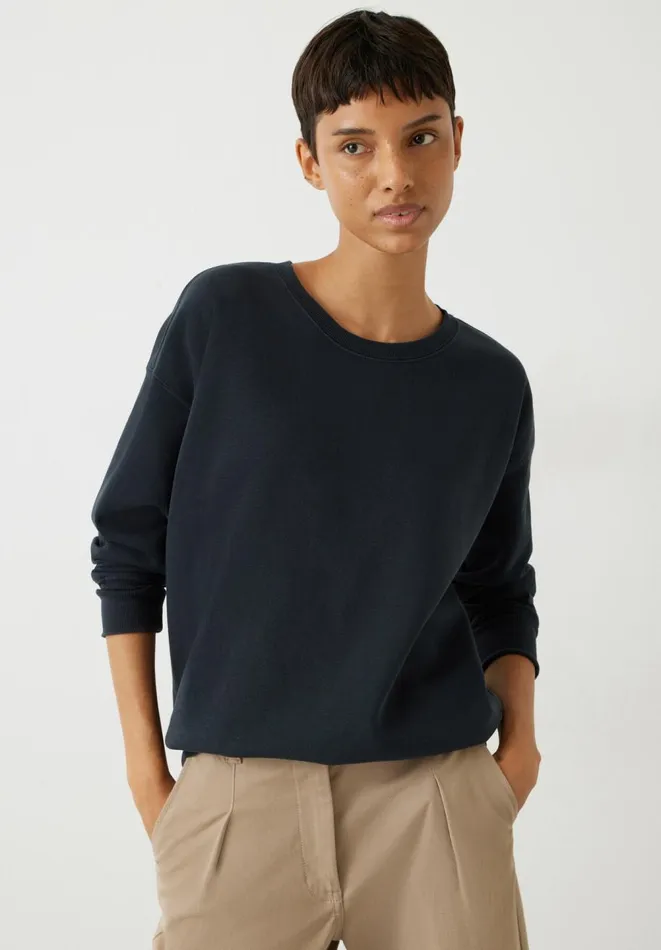 Hush Tops and Tshirts Women Lindsey Relaxed Sweatshirt Midnight