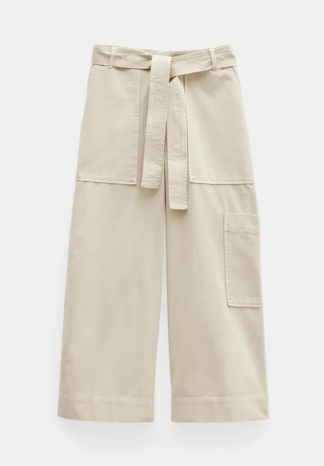 Hush Trousers Women Annie Ankle Grazer Trousers Neutral Stone Hush Trousers Women Annie Ankle Grazer Trousers Neutral Stone