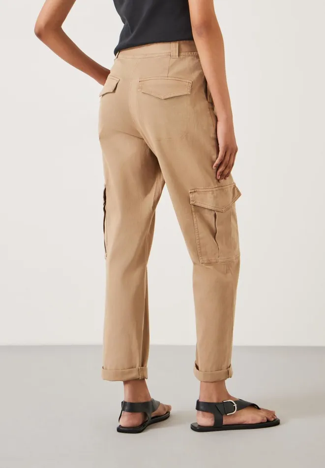 Hush Trousers Women High Waist Belted Trousers Soft Brown Hush Trousers Women High Waist Belted Trousers Soft Brown