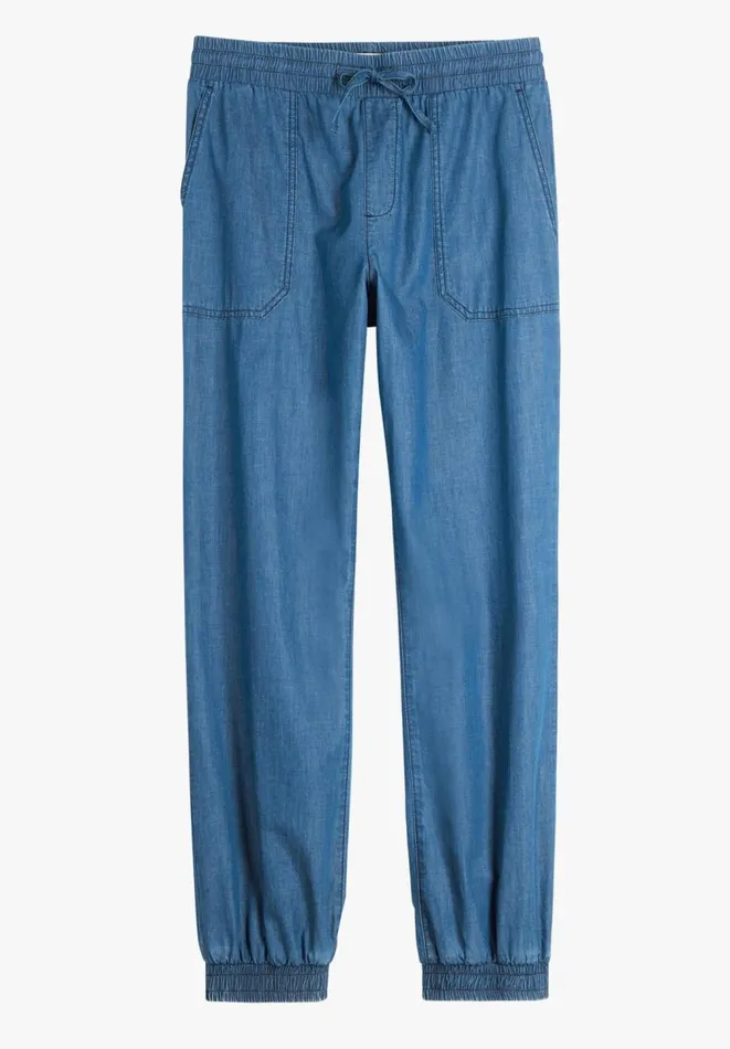 Hush Trousers Women Monaco Chambray Trousers Blue Hush Trousers Women Monaco Chambray Trousers Blue