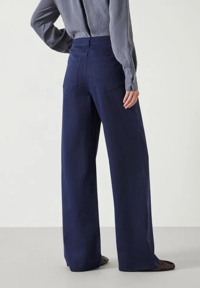 Hush Trousers Women Rowan Flared Trousers Dark Navy Hush Trousers Women Rowan Flared Trousers Dark Navy