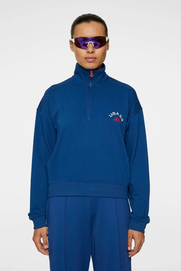 JLindeberg Base and Mid Layers Women Lamia Sweatshirt