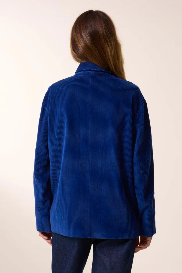 Jackets and Coats Women Leon and Harper Viviane Pln Jacket Blue