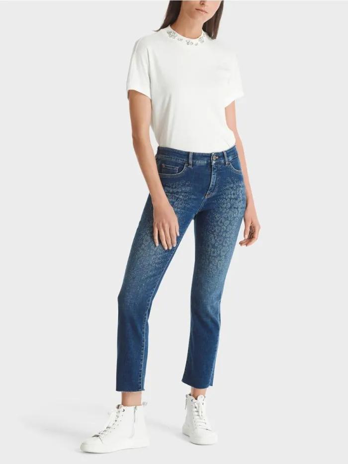 Jeans Damen Marc Cain 034Rethink Together034 Jeans SIKAR Vintage Indigo