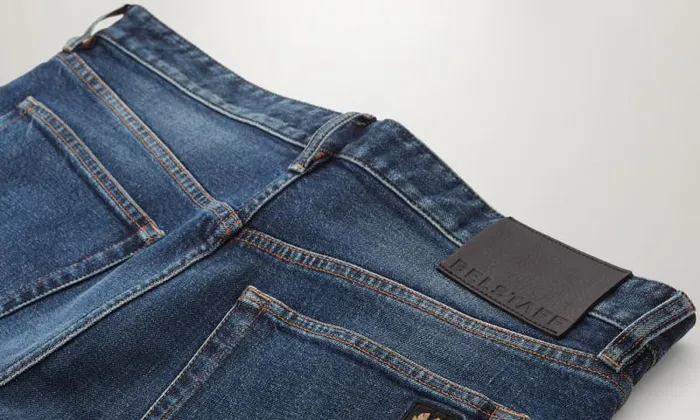 Jeans Men Belstaff Longton Jean Washed Indigo Jeans Men Belstaff Longton Jean Washed Indigo