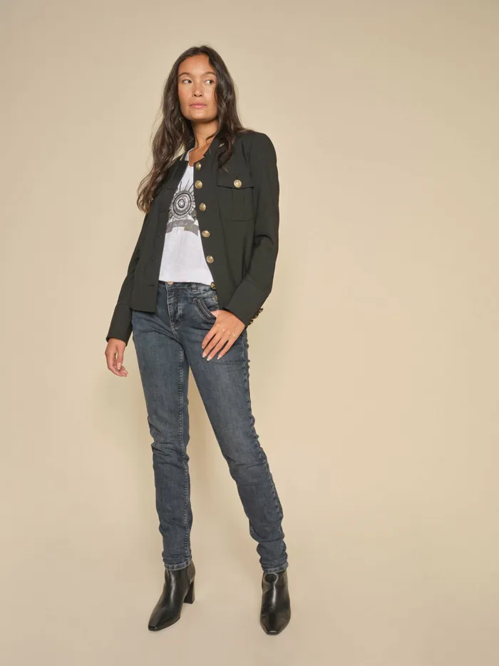 Jeans MMNaomi Colla Jeans Dark Blue MOS MOSH Women Jeans MMNaomi Colla Jeans Dark Blue MOS MOSH Women