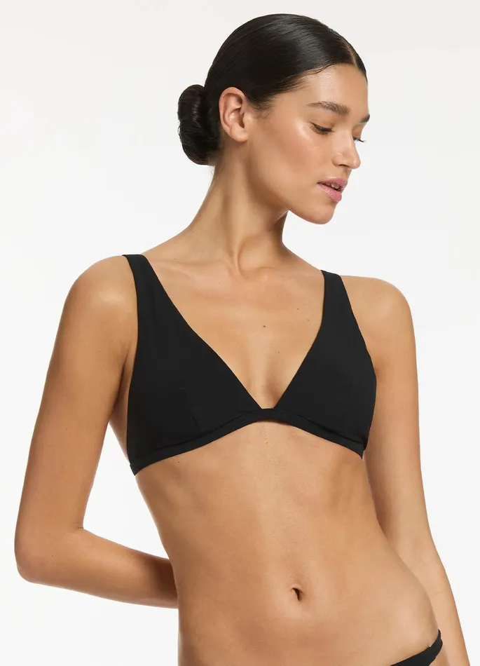 Jetset Tri Top Black Women JETS Australia Tri Bikini Tops