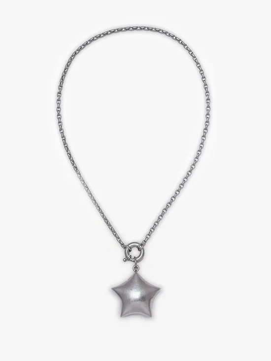 Jewelry Lisa Says Gah Women The Star Necklace Slvr