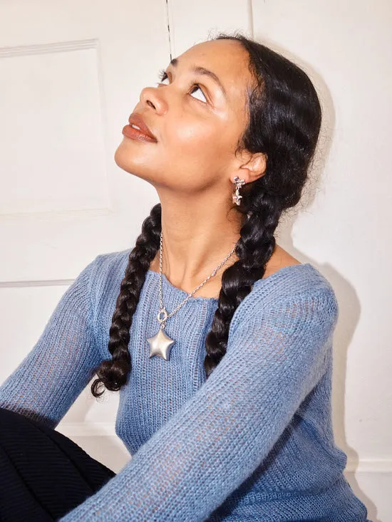Jewelry Lisa Says Gah Women The Star Necklace Slvr