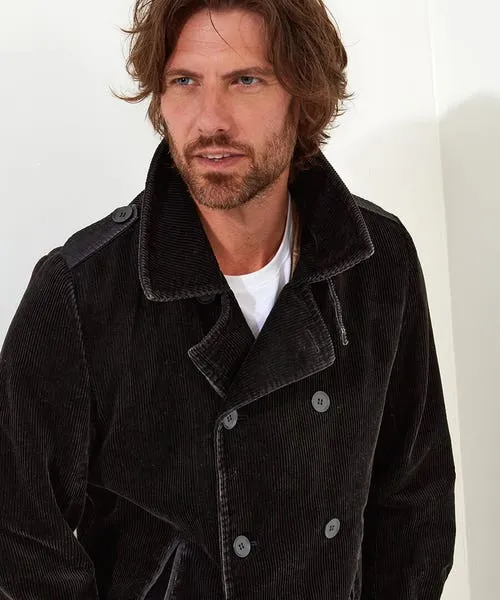 Joebrowns Coats and Jackets Apparel Carefree Cord Coat Grey Black Joebrowns Coats and Jackets Apparel Carefree Cord Coat Grey Black