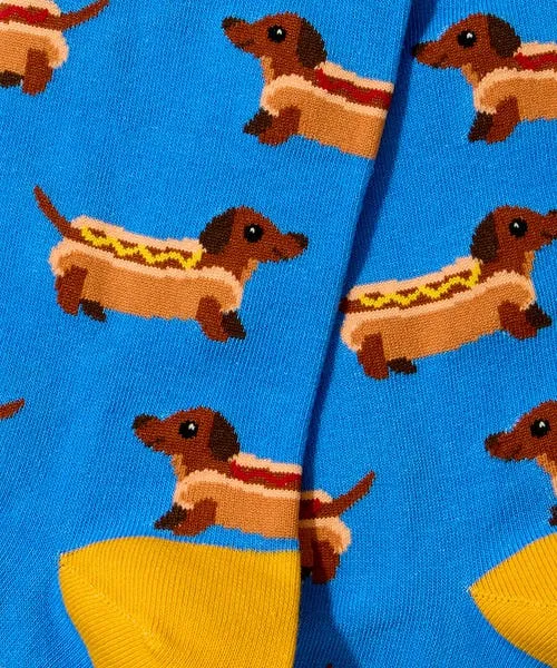 Joebrowns Sausage Dog Socks BlackBluePurple Apparel Accessories and Jewellery Joebrowns Sausage Dog Socks BlackBluePurple Apparel Accessories and Jewellery