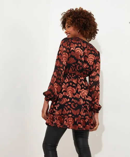 Joebrowns Truly Remarkable Tunic Bronze Apparel Tops Tunics and Blouses Joebrowns Truly Remarkable Tunic Bronze Apparel Tops Tunics and Blouses