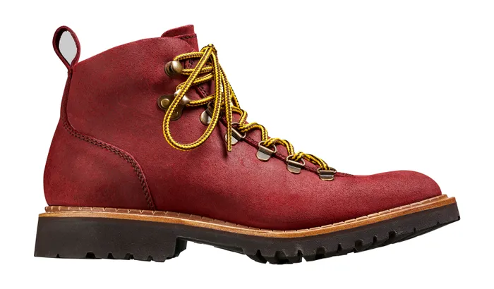 Julie 8211 Plum Waxy Suede Women Barker Shoes Womens Boots