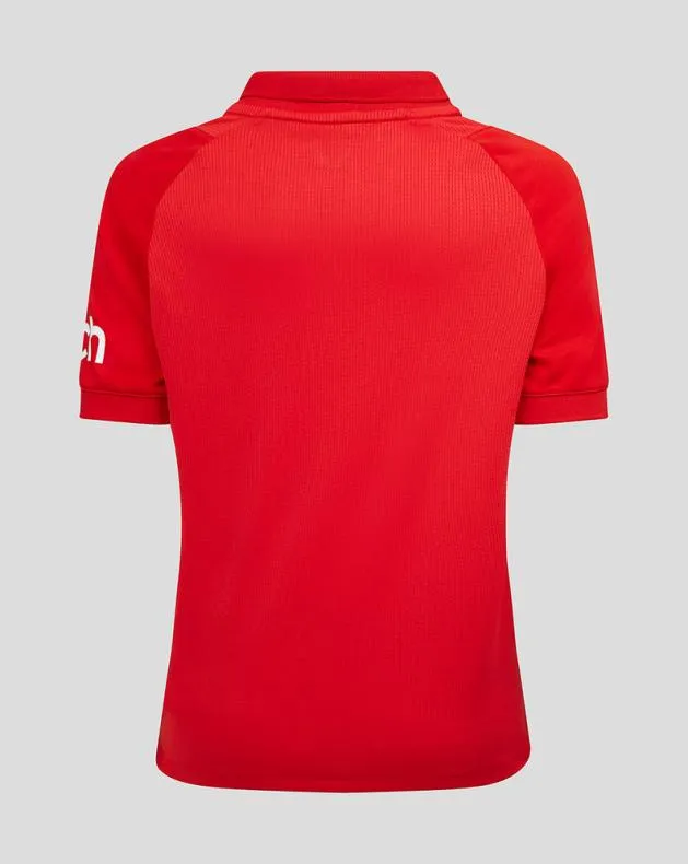 Junior Castore Junior England Cricket IT20 Shirt 8211 Red