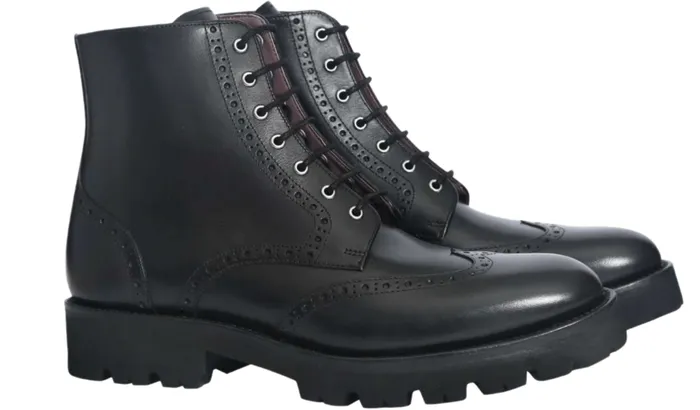 Kelsey 8211 Black Calf Women Barker Shoes Womens Boots