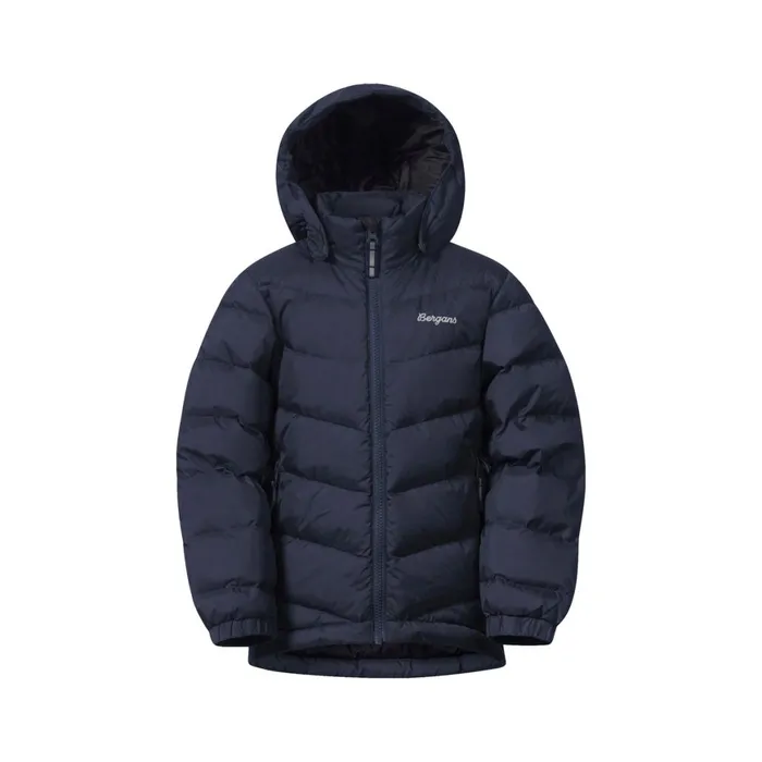 Kids Bergans Of Norway Down Jackets Warm Down Jacket Navy Blue